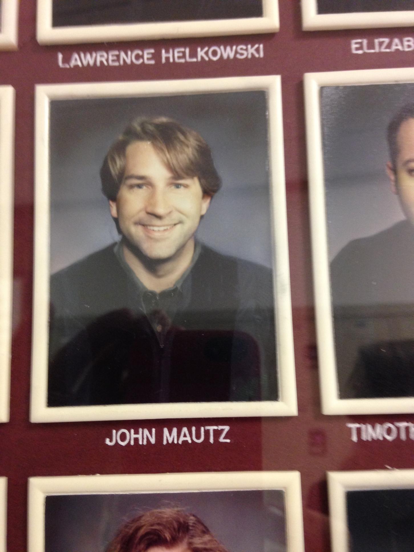 Johnny during his law school days
